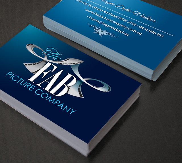 image for full colour business card design