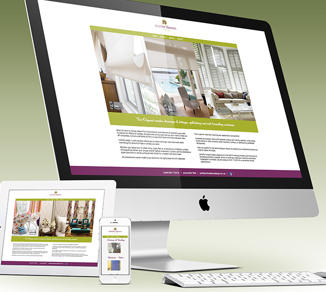 image for Jennifer Dawson Design web site design